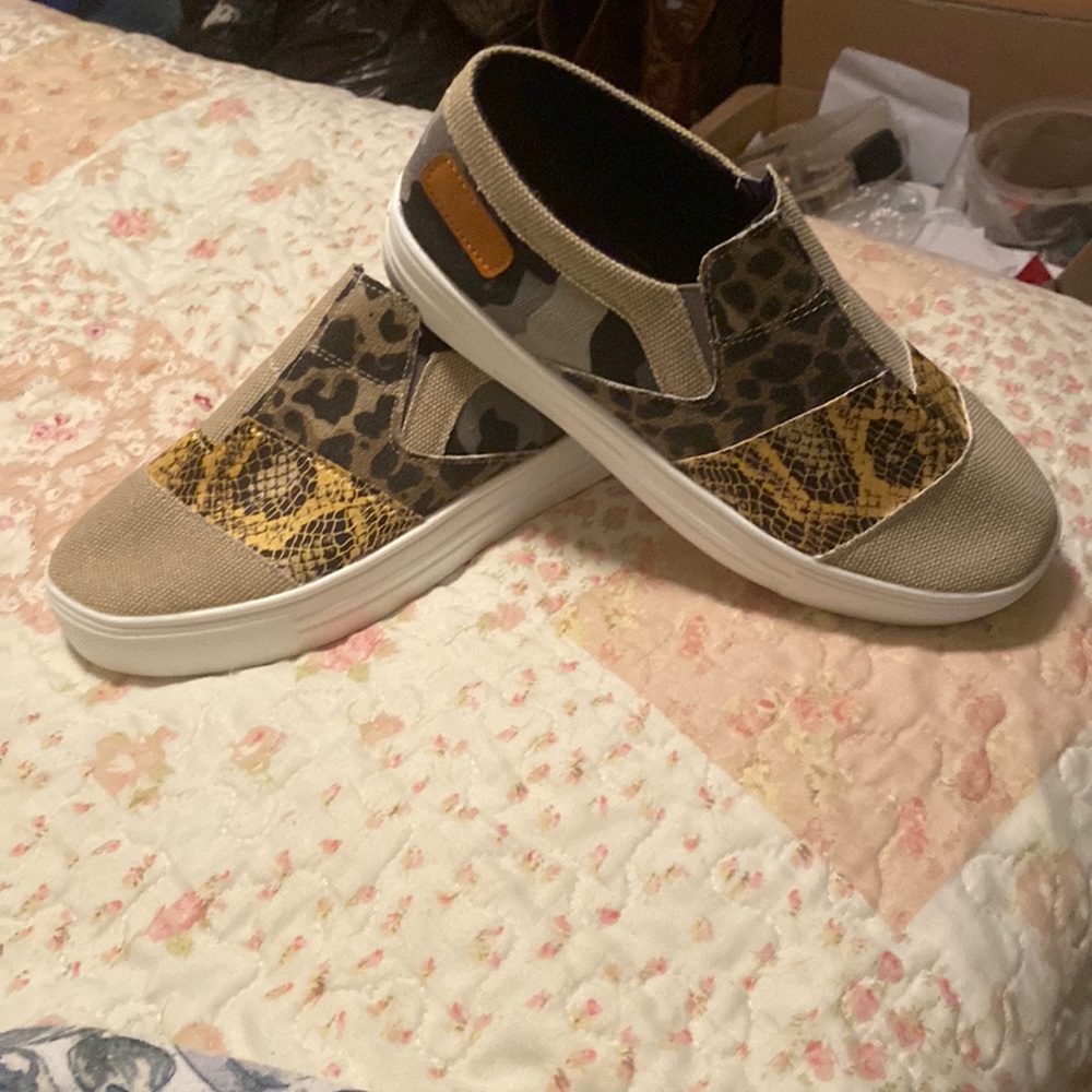 Multi color sneakers